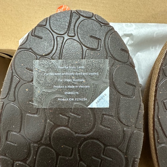 UGG Scuffette II Slipper Chestnut Brown Size 10 NWT - Picture 6 of 8